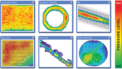 Typical applications Where Tactilus Reveals Surface Contact Pressure